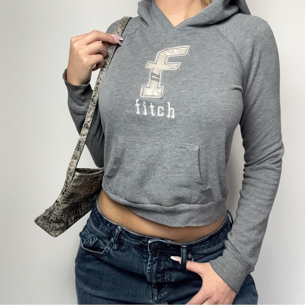 Abercrombie & Fitch Grey Hoodie
